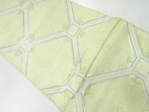 アンティーク　蜀江に花模様織り出し袋帯（材料）